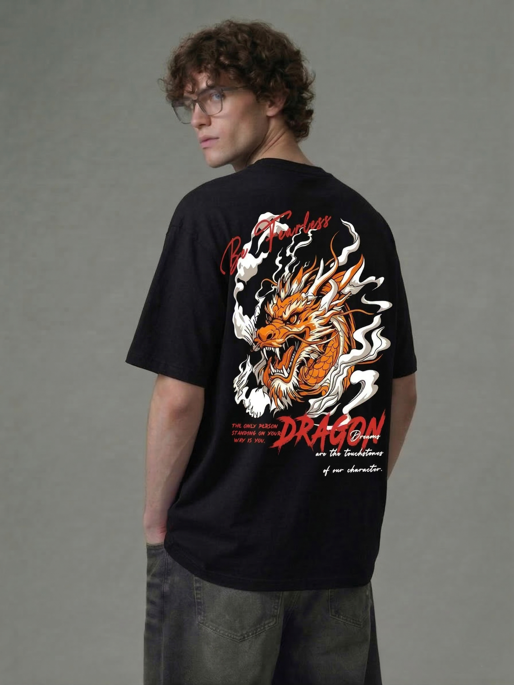 DRAGON GRAPHIC TEE