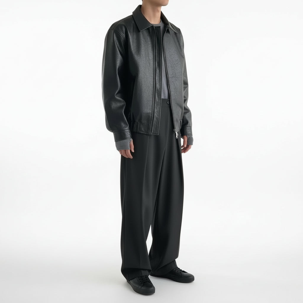 Retro Leather Jacket