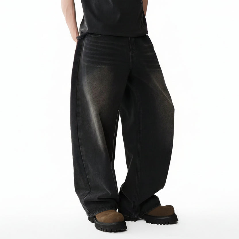 BAGGY FIT JEAN — Black - Image 2