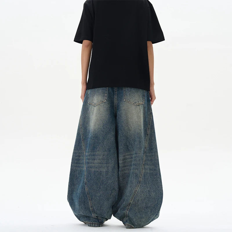 BARREL FIT JEANS