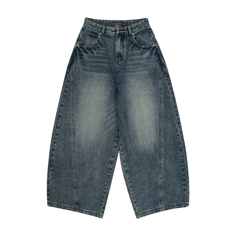 BARREL FIT JEANS
