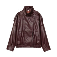 Faux Leather Jacket