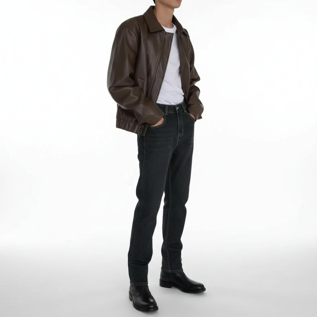 Retro Leather Jacket